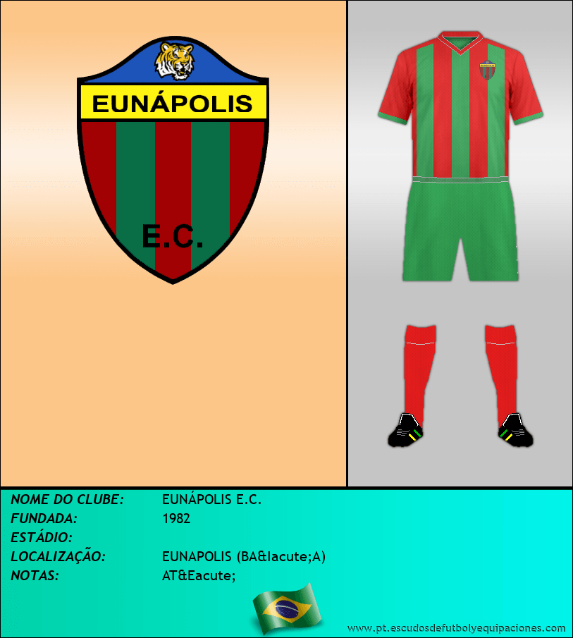 Escudo de EUNÁPOLIS E.C.