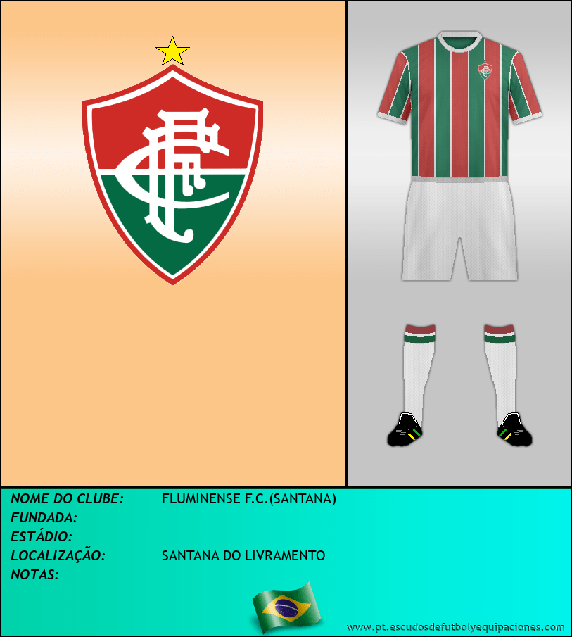 Escudo de FLUMINENSE F.C.(SANTANA)
