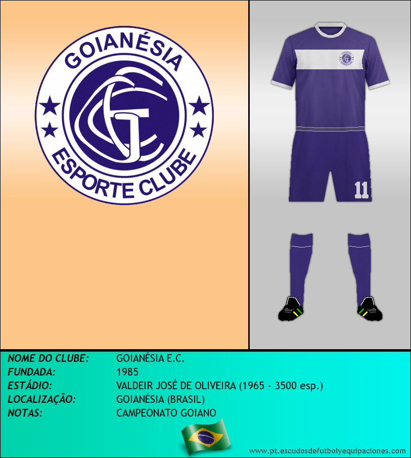 Escudo de GOIANÉSIA E.C.