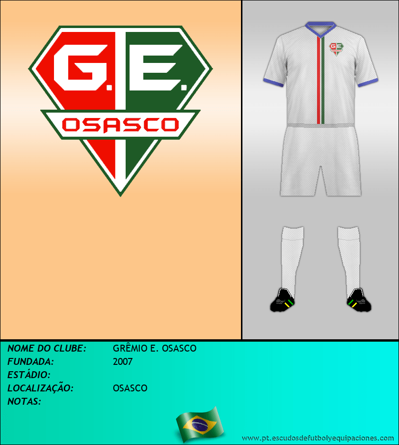 Escudo de GRÊMIO E. OSASCO