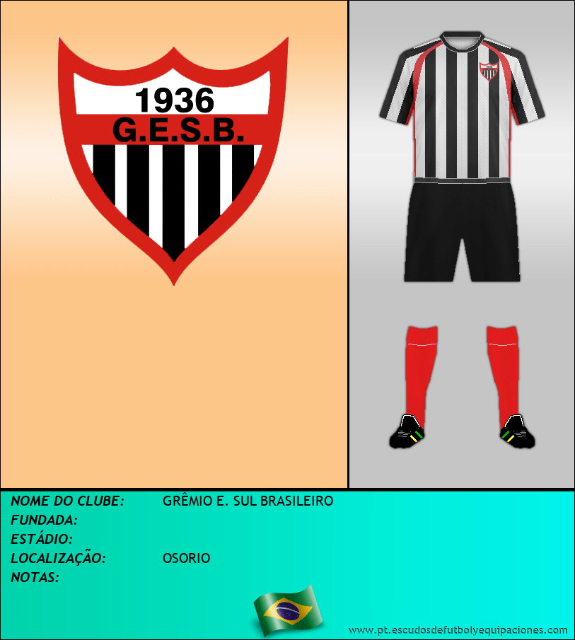 Escudo de GRÊMIO E. SUL BRASILEIRO