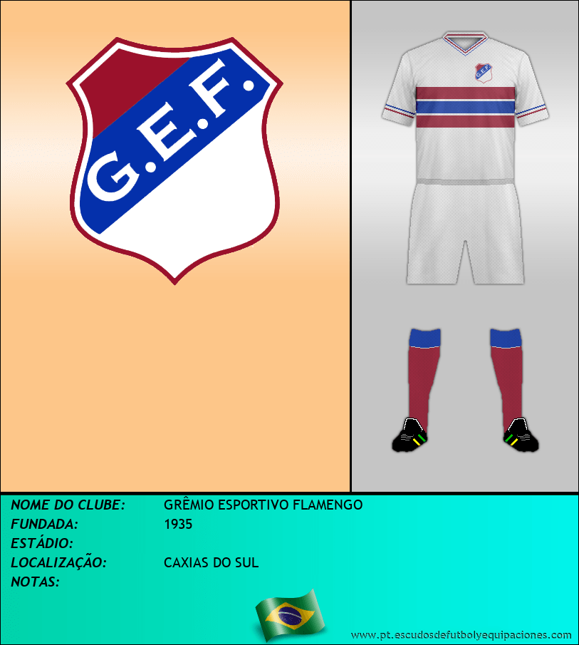 Escudo de GRÊMIO ESPORTIVO FLAMENGO