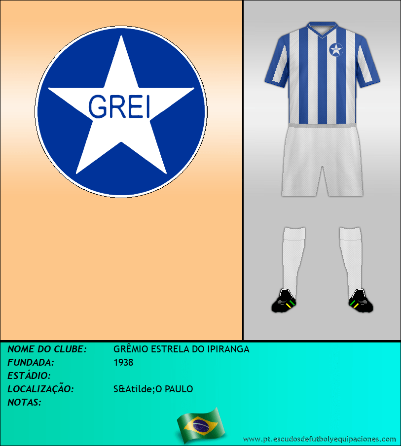 Escudo de GRÊMIO ESTRELA DO IPIRANGA