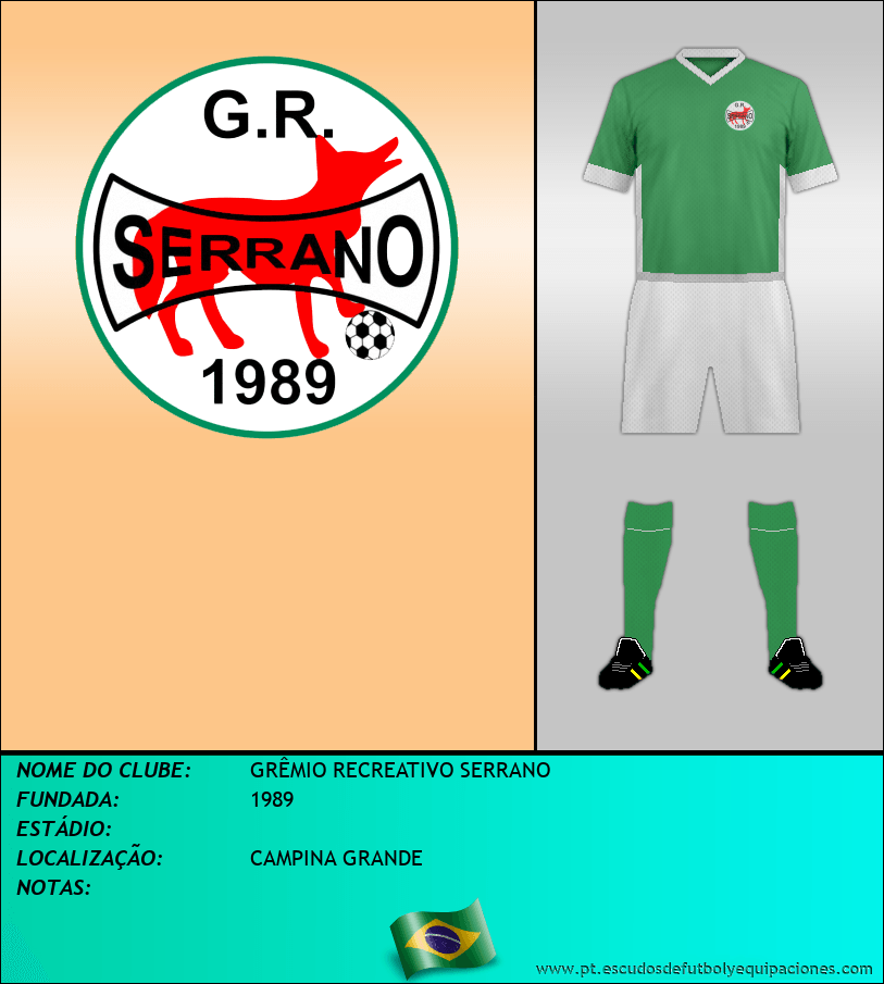 Escudo de GRÊMIO RECREATIVO SERRANO