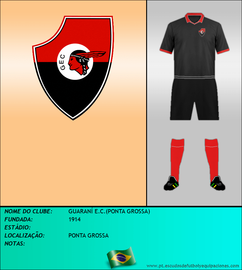 Escudo de GUARANÍ E.C.(PONTA GROSSA)