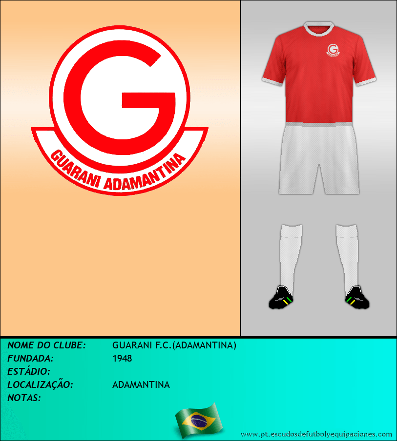 Escudo de GUARANI F.C.(ADAMANTINA)