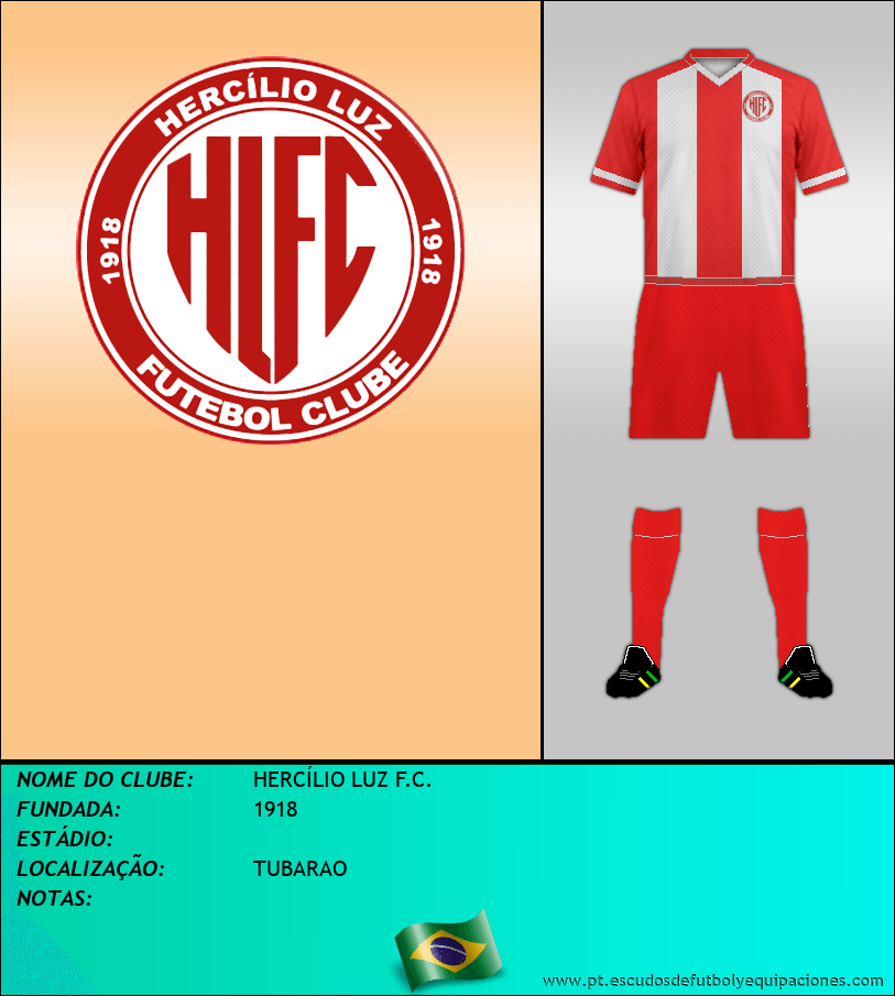 Escudo de HERCÍLIO LUZ F.C.