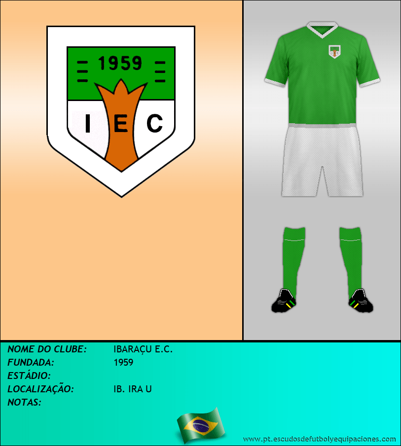 Escudo de IBARAÇU E.C.