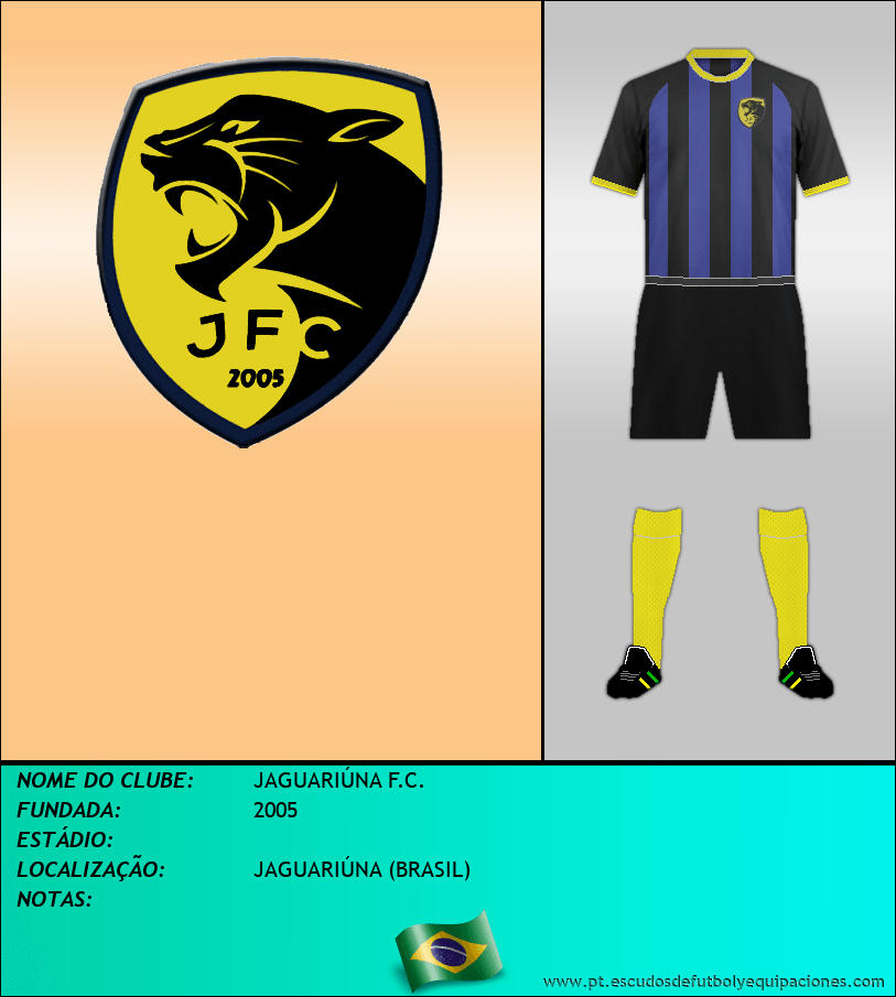Escudo de JAGUARIÚNA F.C.