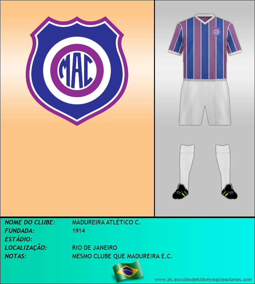 Escudo de MADUREIRA ATLÉTICO C.