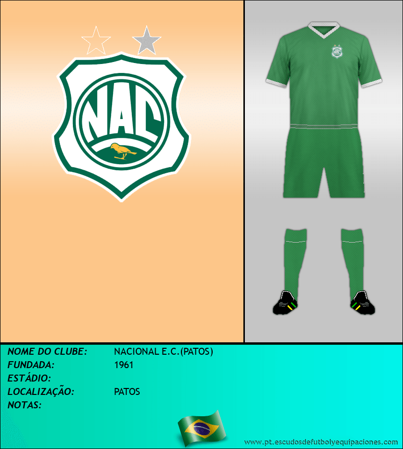Escudo de NACIONAL E.C.(PATOS)