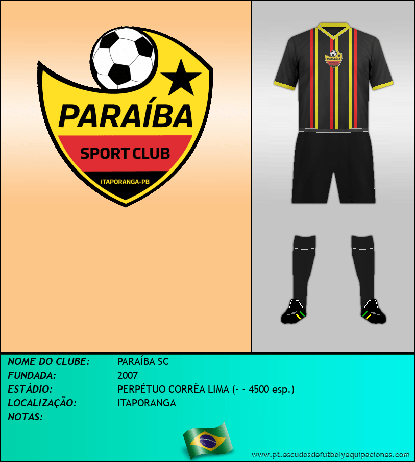 Escudo de PARAÍBA SC