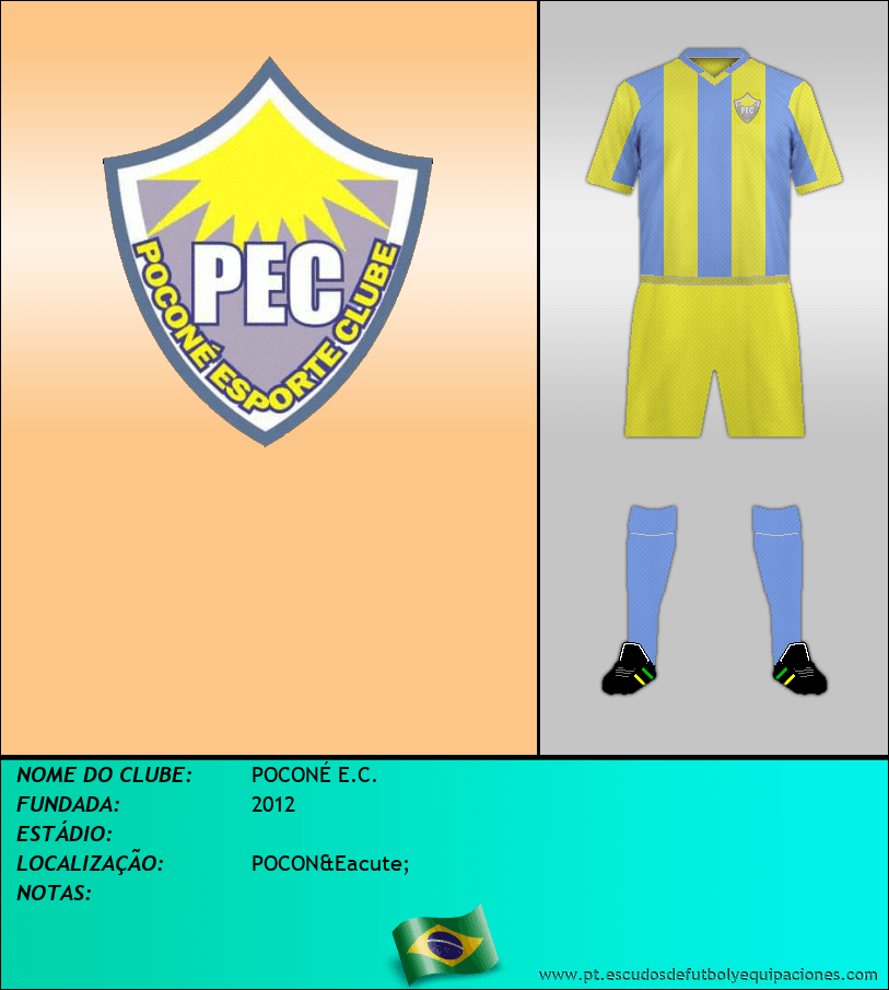 Escudo de POCONÉ E.C.