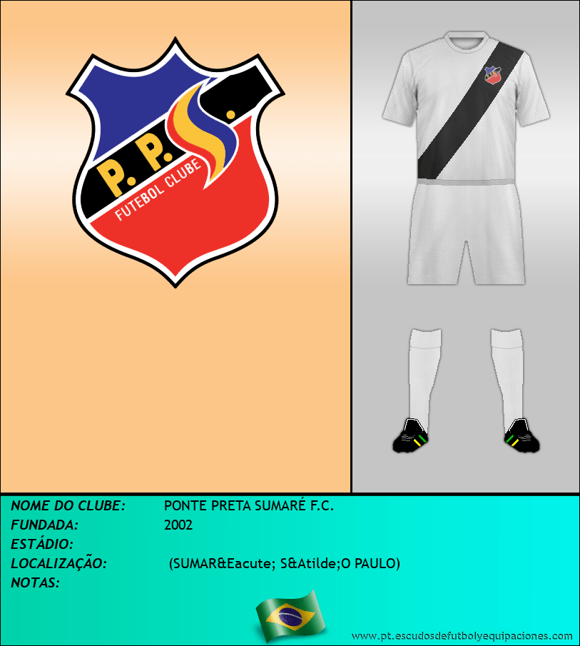 Escudo de PONTE PRETA SUMARÉ F.C.