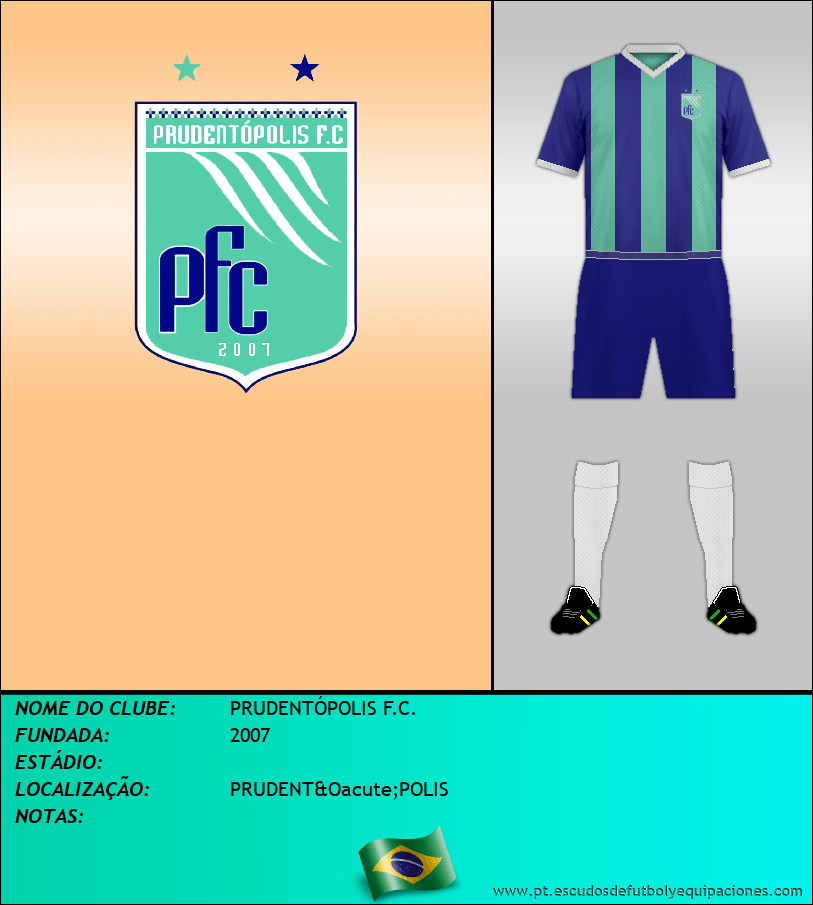 Escudo de PRUDENTÓPOLIS F.C.