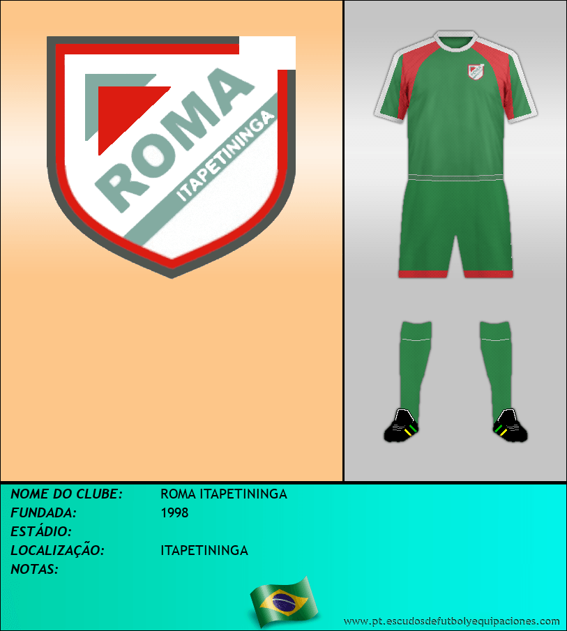 Escudo de ROMA ITAPETININGA