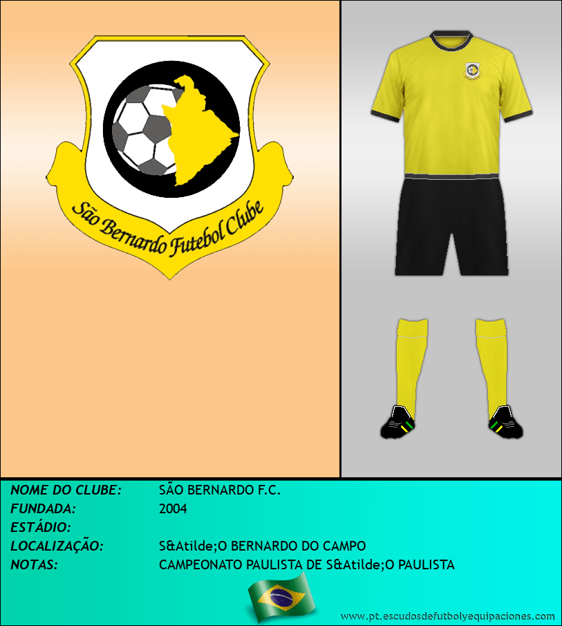 Escudo de SÃO BERNARDO F.C.