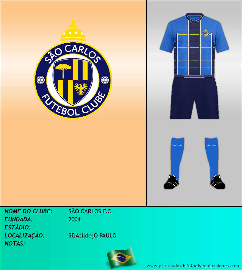 Escudo de SÃO CARLOS F.C.