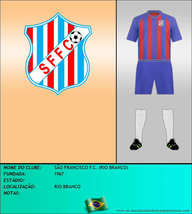 Escudo de SÃO FRANCISCO F.C. (RIO BRANCO)
