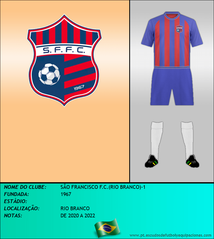Escudo de SÃO FRANCISCO F.C.(RIO BRANCO)-1
