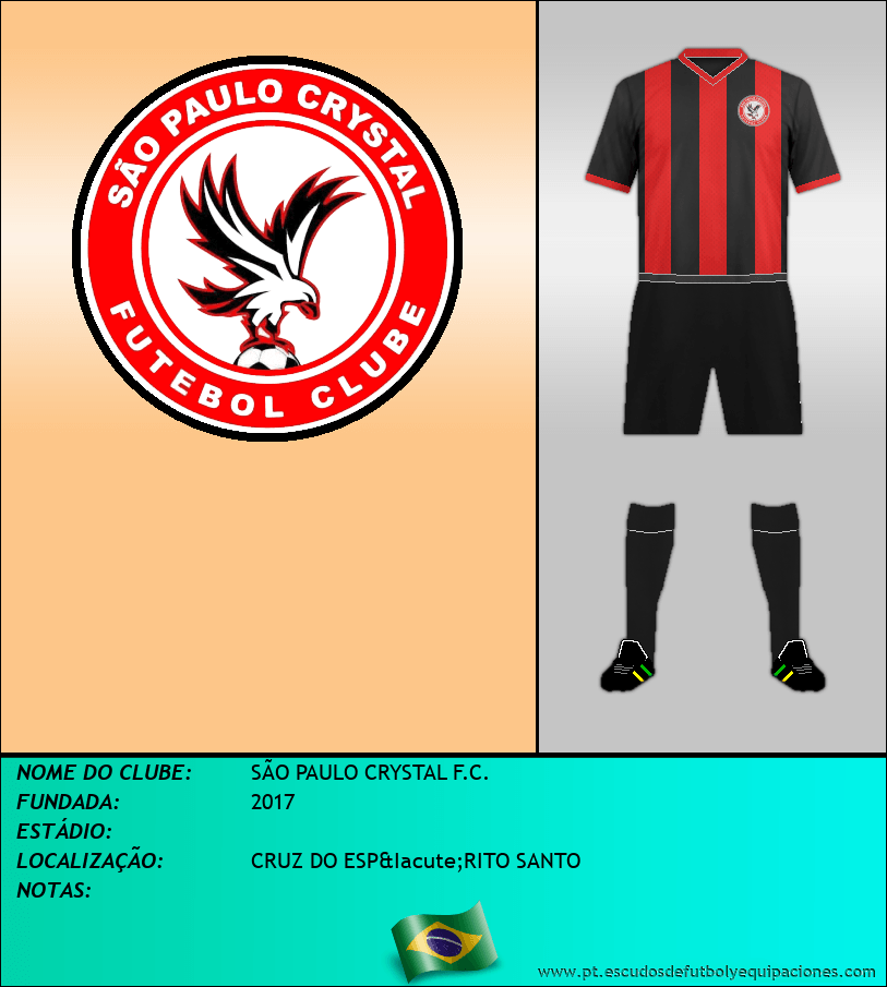 Escudo de SÃO PAULO CRYSTAL F.C.