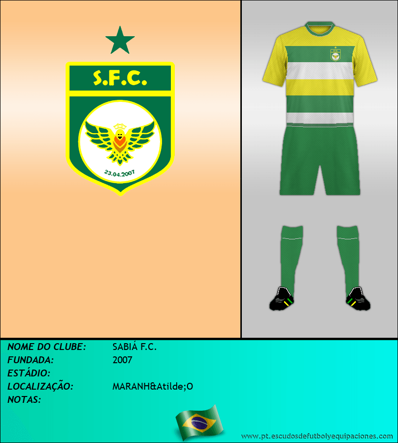 Escudo de SABIÁ F.C.