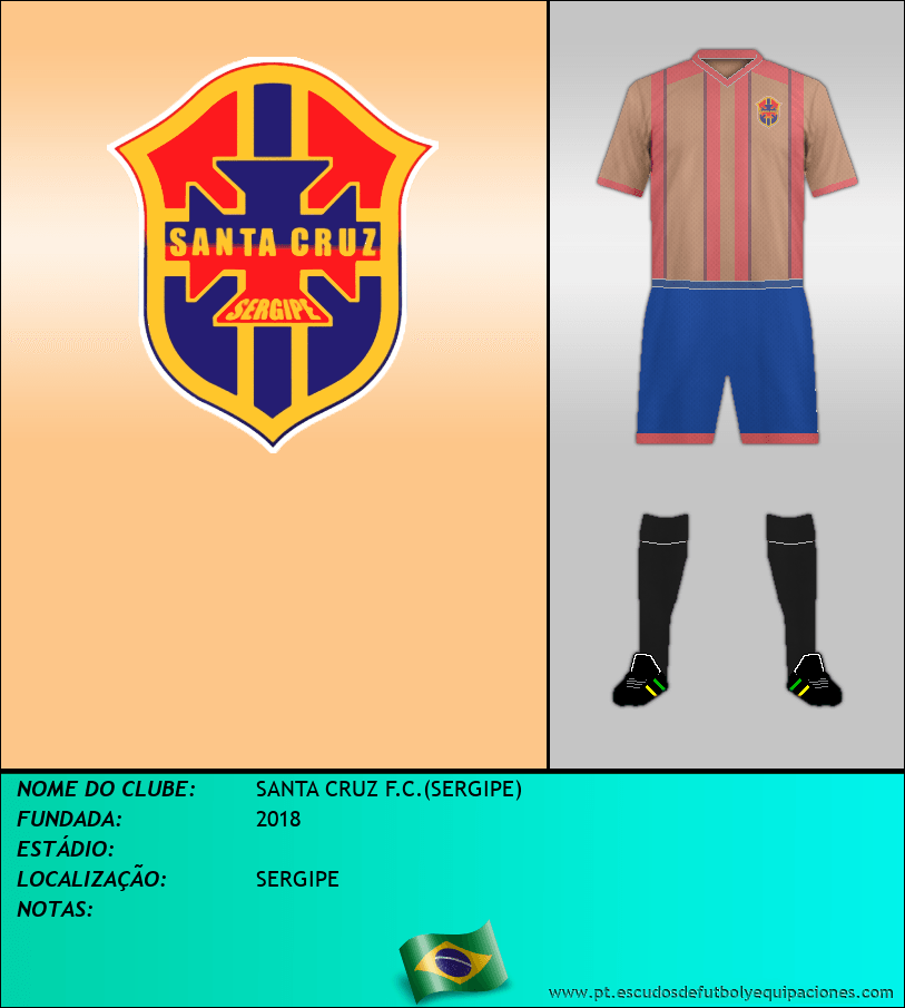 Escudo de SANTA CRUZ F.C.(SERGIPE)