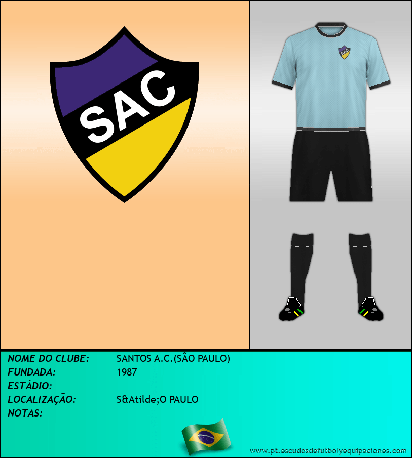 Escudo de SANTOS A.C.(SÃO PAULO)