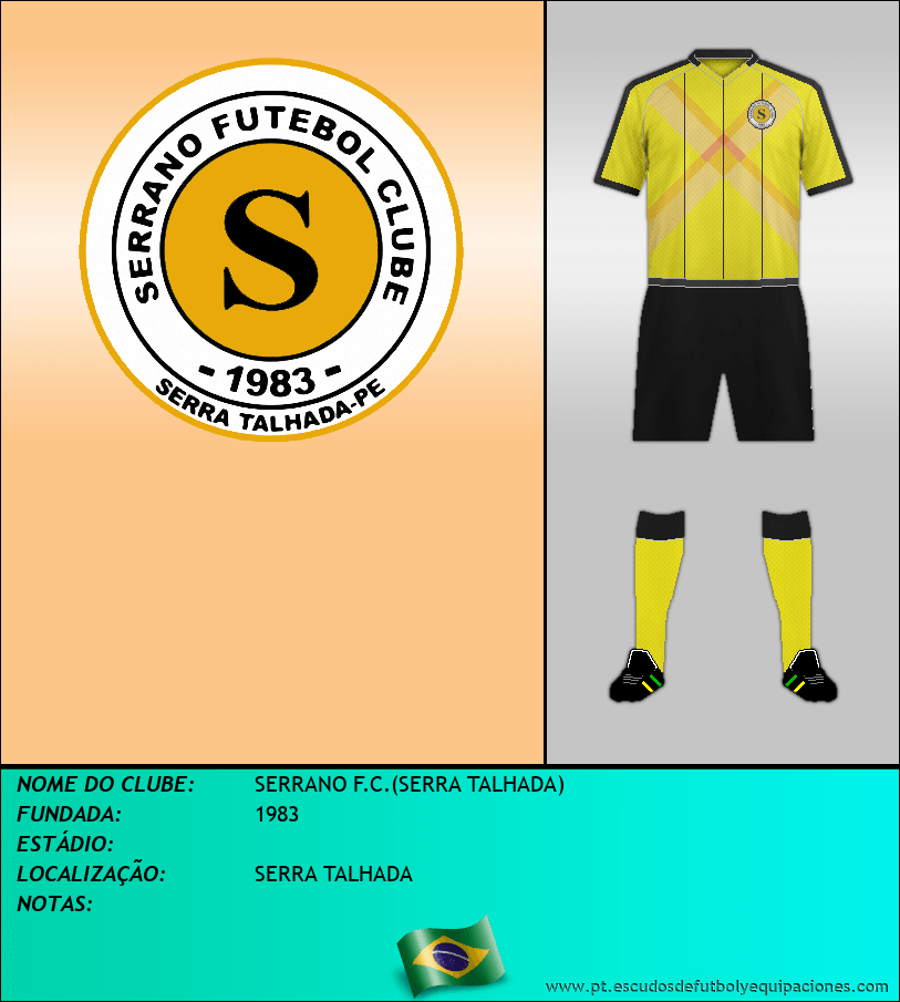 Escudo de SERRANO F.C.(SERRA TALHADA)