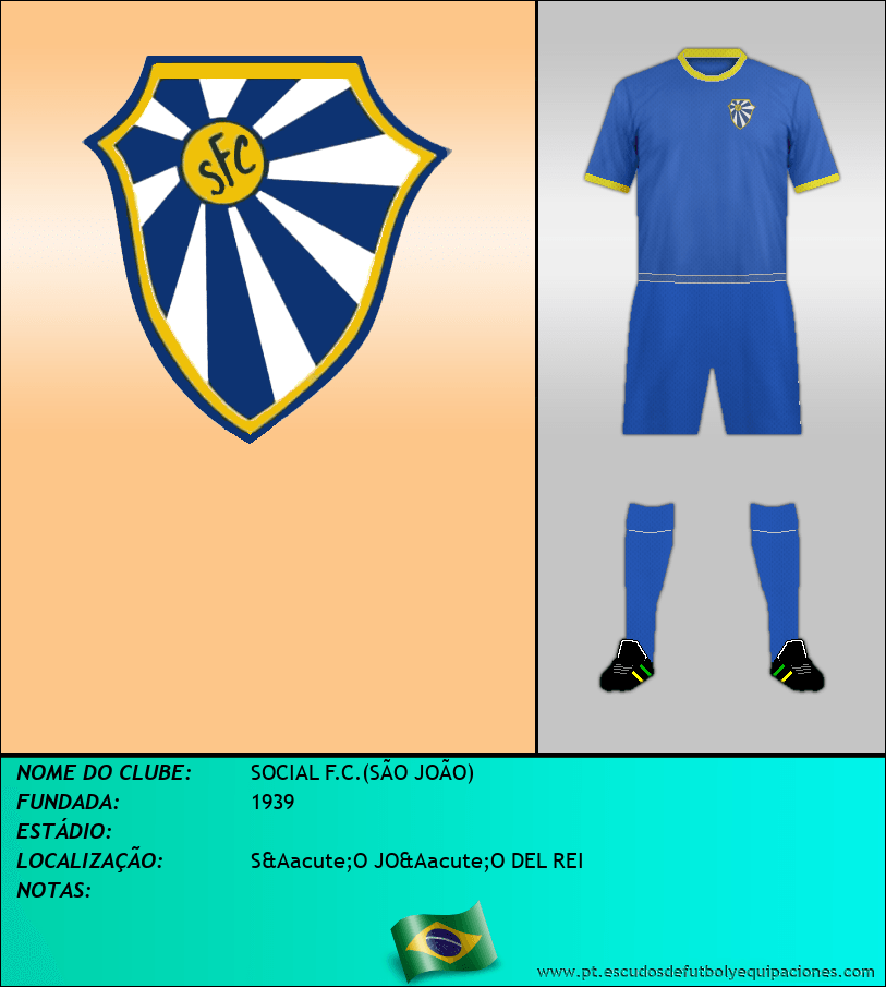Escudo de SOCIAL F.C.(SÃO JOÃO)