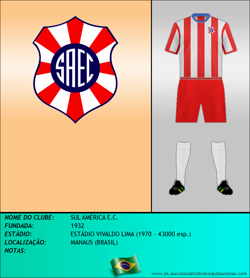 Escudo de SUL AMÉRICA E.C.