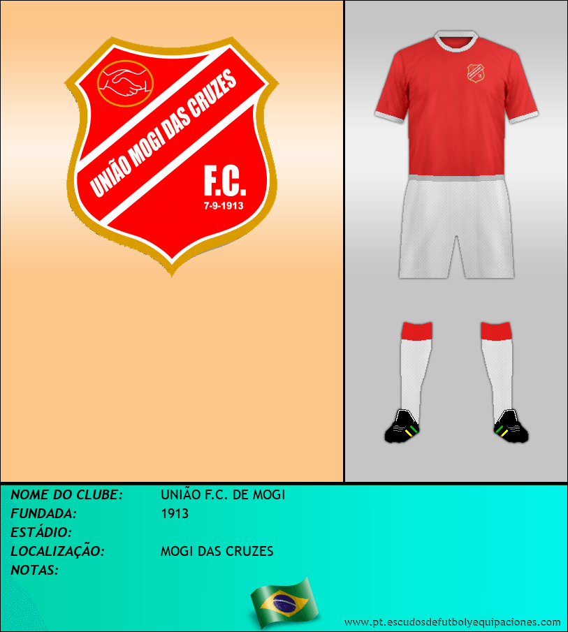 Escudo de UNIÃO F.C. DE MOGI
