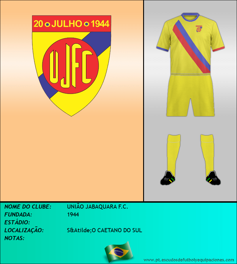 Escudo de UNIÃO JABAQUARA F.C.
