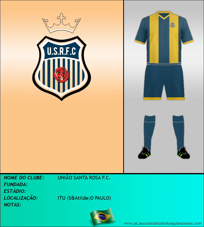 Escudo de UNIÃO SANTA ROSA F.C.