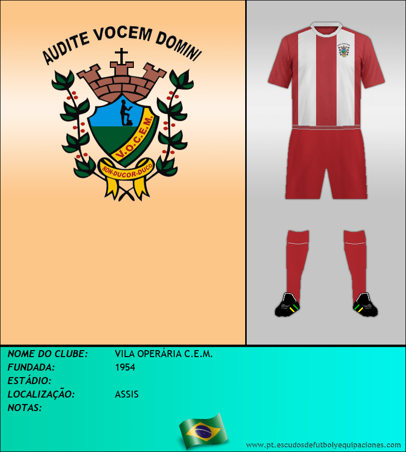 Escudo de VILA OPERÁRIA C.E.M.