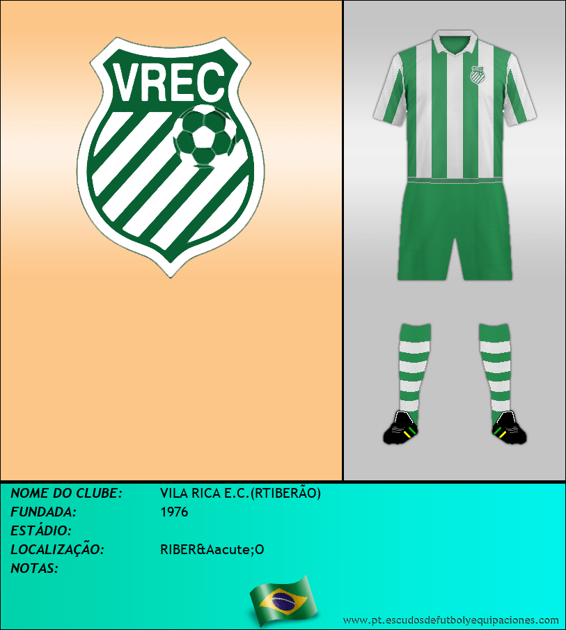 Escudo de VILA RICA E.C.(RTIBERÃO)