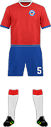 Camiseta SELEÇÃO CHILE DE FUTEBOL-min