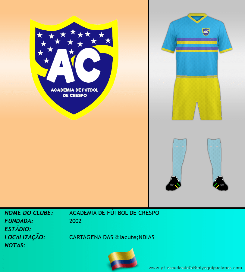 Escudo de ACADEMIA DE FÚTBOL DE CRESPO