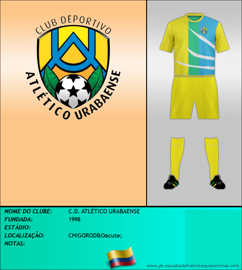 Escudo de C.D. ATLÉTICO URABAENSE
