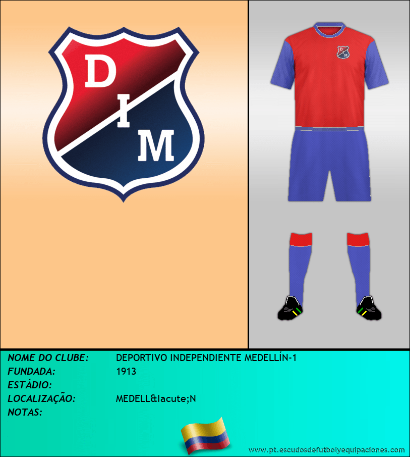 Escudo de DEPORTIVO INDEPENDIENTE MEDELLÍN-1