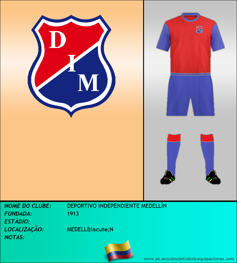 Escudo de DEPORTIVO INDEPENDIENTE MEDELLÍN