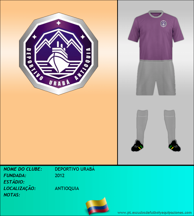 Escudo de DEPORTIVO URABÁ