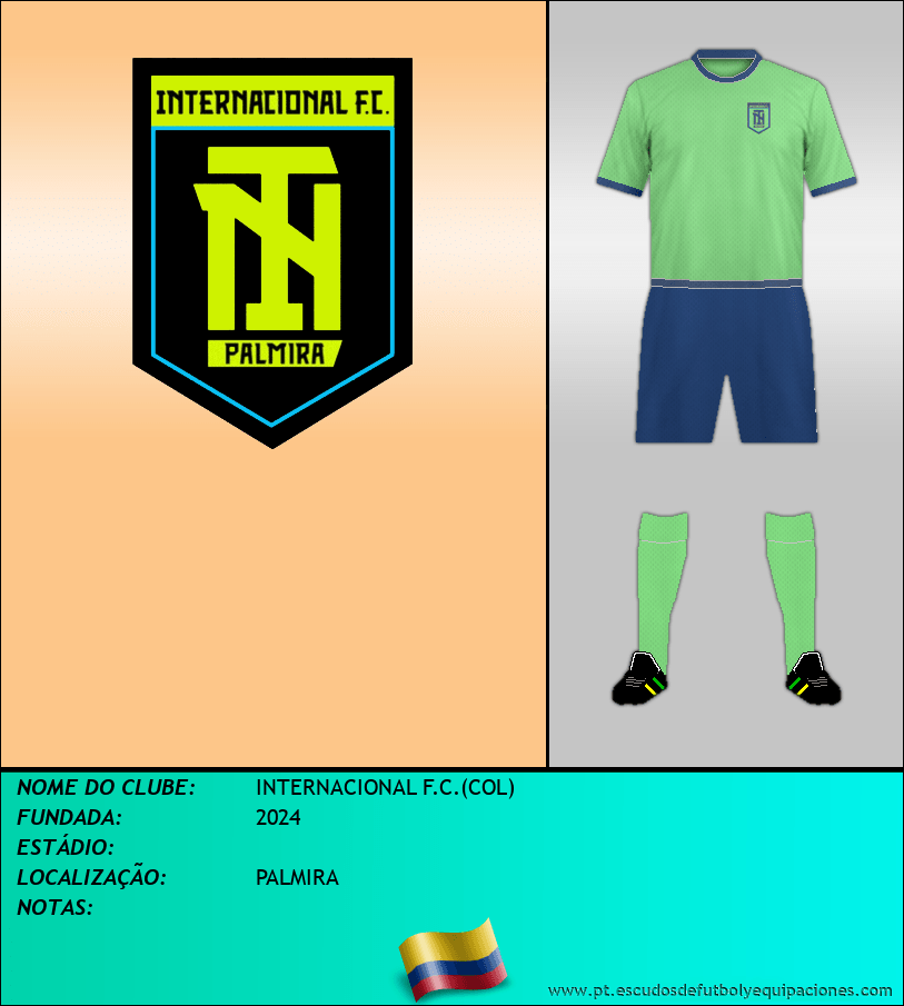 Escudo de INTERNACIONAL F.C.(COL)