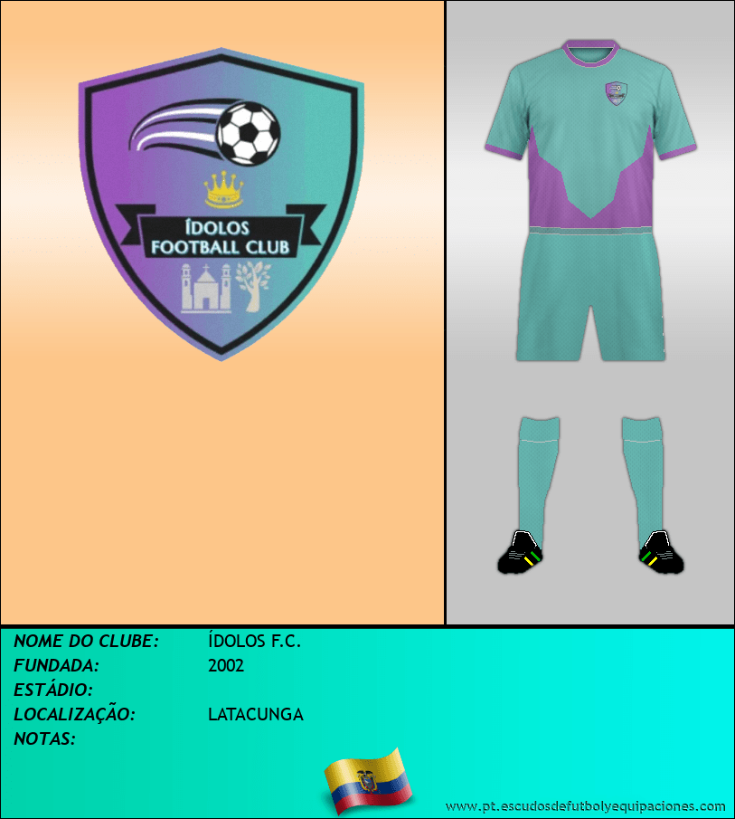 Escudo de ÍDOLOS F.C.
