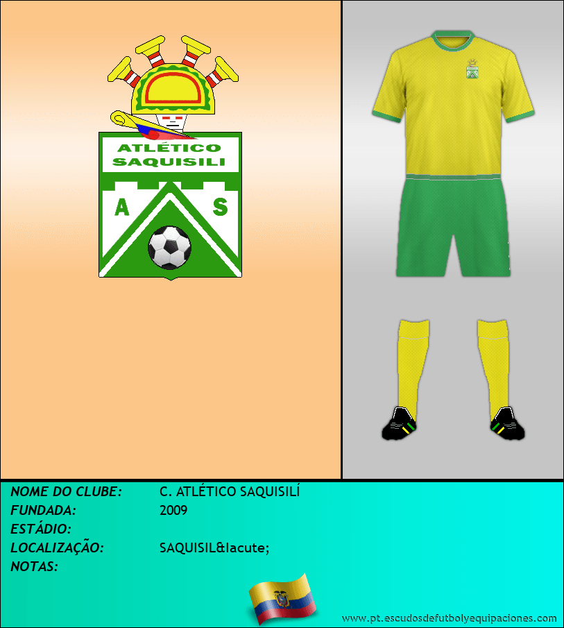 Escudo de C. ATLÉTICO SAQUISILÍ