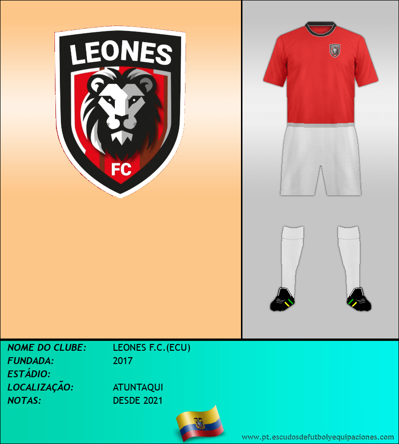 Escudo de LEONES F.C.(ECU)