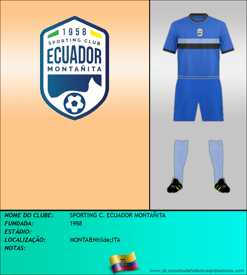 Escudo de SPORTING C. ECUADOR MONTAÑITA