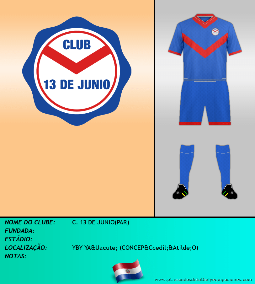 Escudo de C. 13 DE JUNIO(PAR)