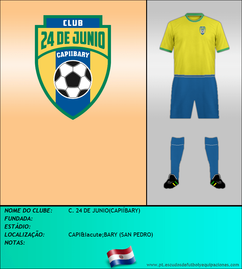 Escudo de C. 24 DE JUNIO(CAPIÍBARY)