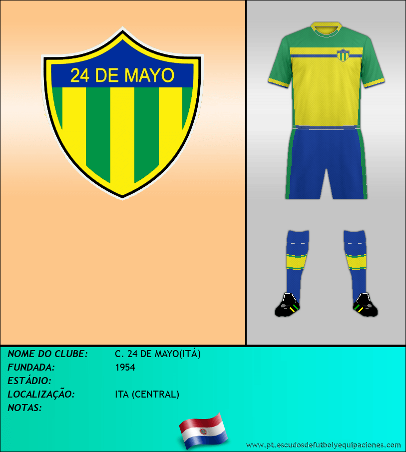 Escudo de C. 24 DE MAYO(ITÁ)